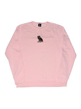 October’s Very Own (OVO) Signature Crewneck Sweatshirt, Pink